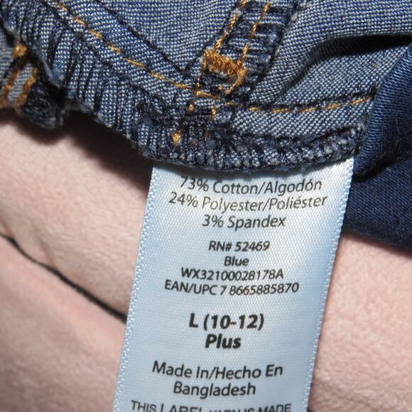 Wonder Nation Dark Wash Denim Pull On Girls Jeggings - Picture 6 of 7